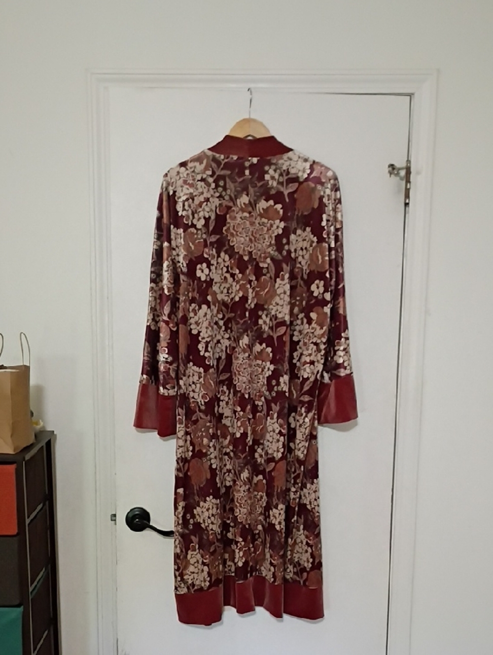 Joyfolie Velvet Robe S